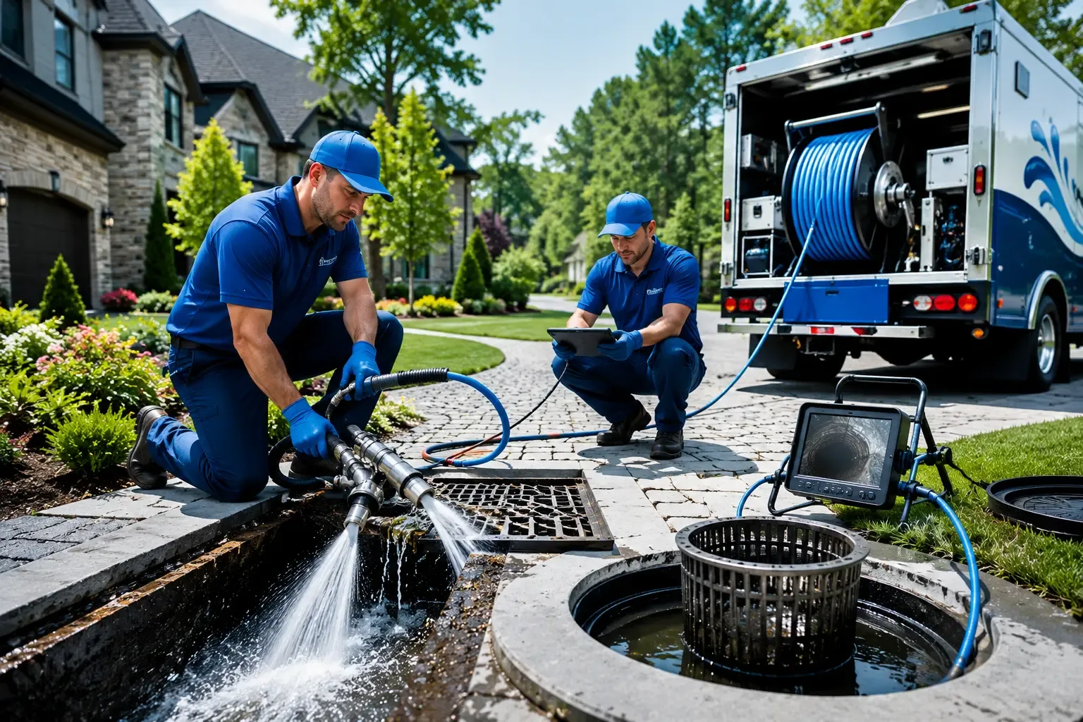 Local outdoor drain cleaning professionals in Scituate, RI